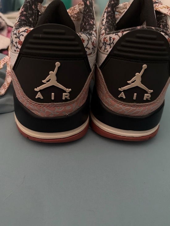 Nike Shoes - Nike Air Jordan Sneakers in Black, Pink & Cream